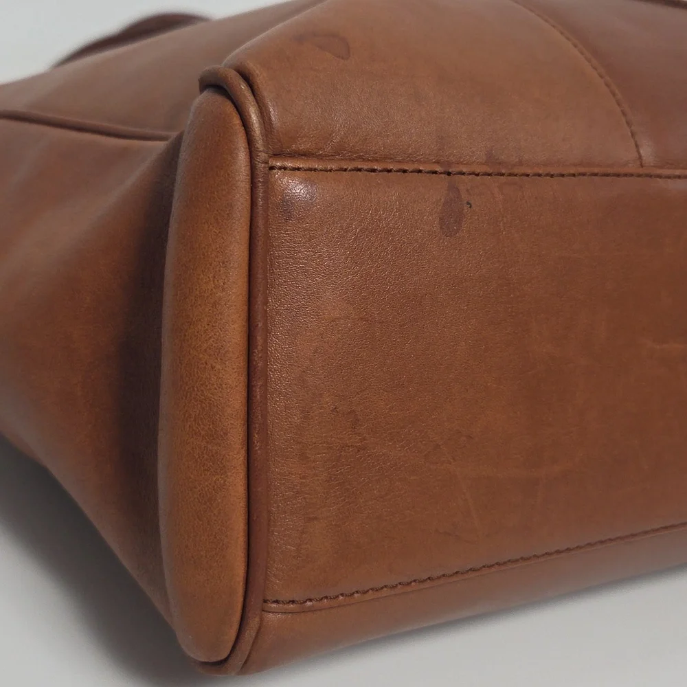 Eddie Bauer Leather Tote Bag